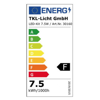 2021 Energie Label LED-Kit 7.5W 3000K DALI Shop